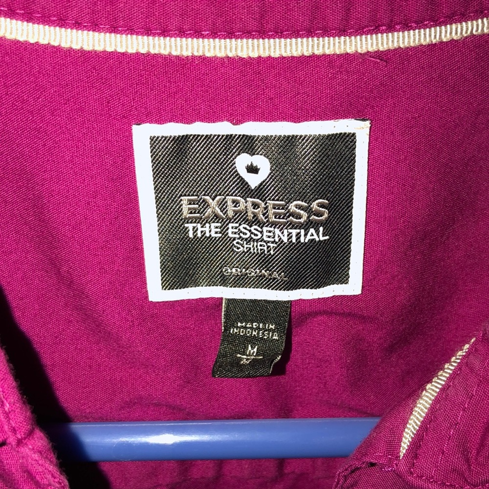 Women’s Express Essential Button Down Stretch Dre… - image 5